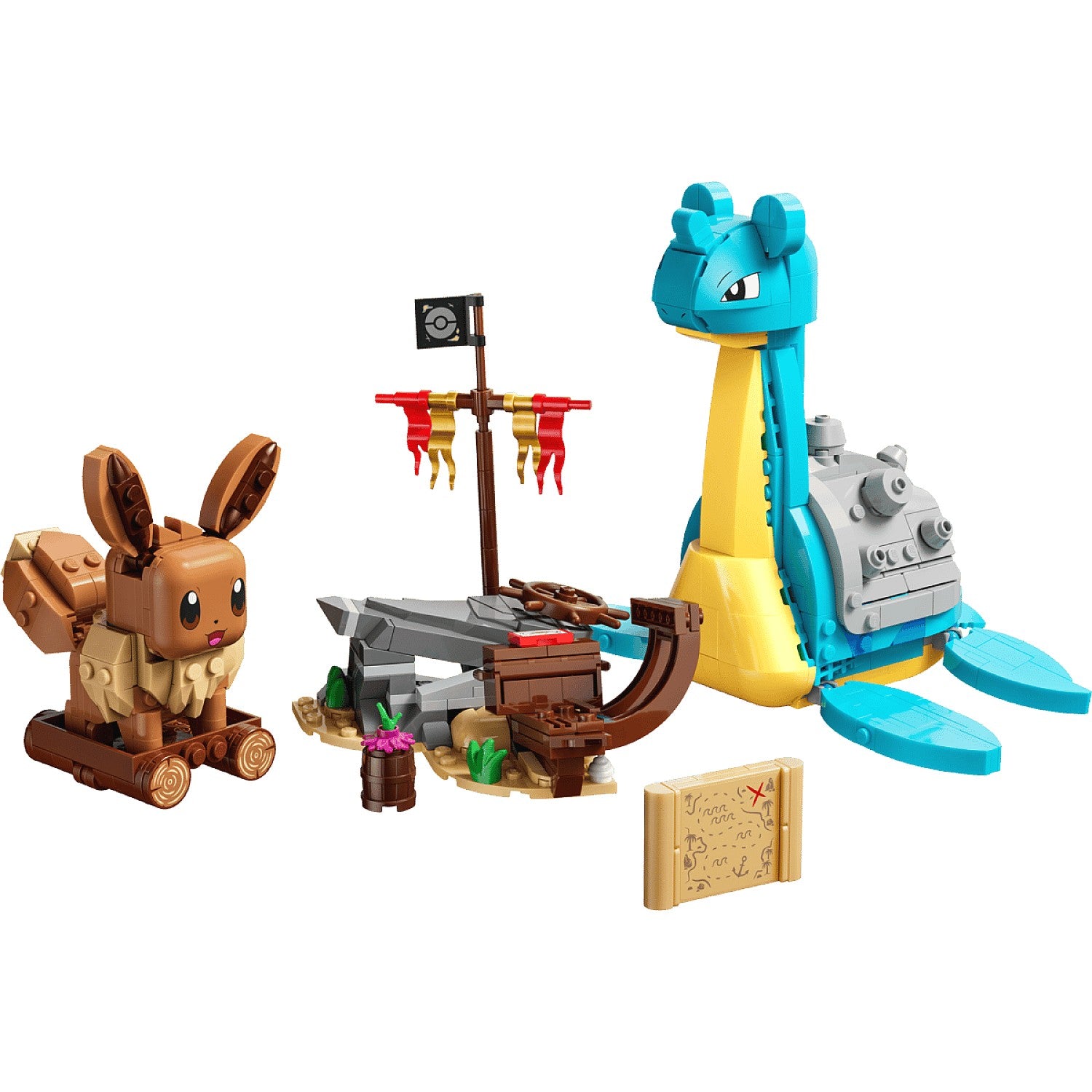 LEGO® 72162 SMART Play™ Eevee and Lapras's Treasure Hunt - Pokémon™