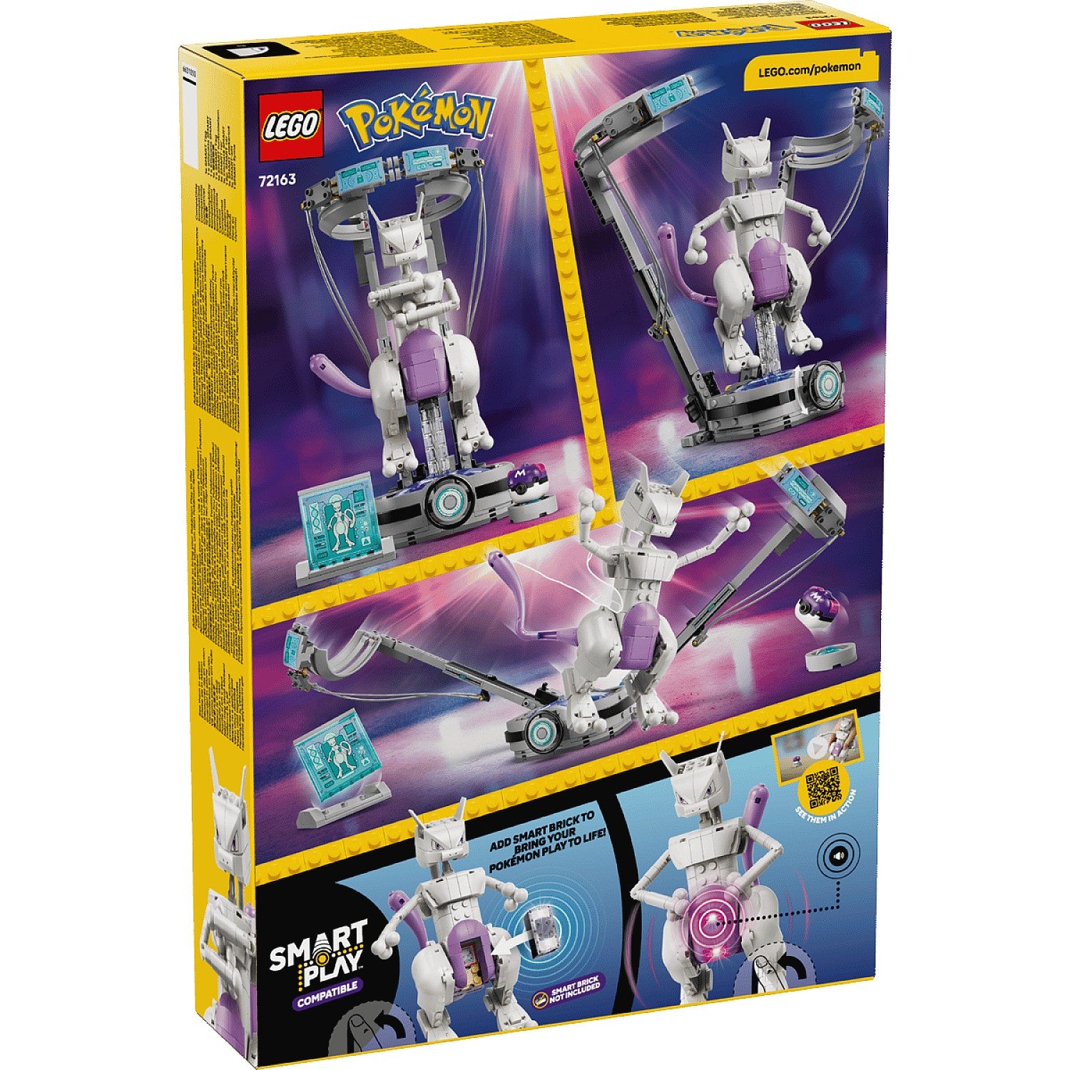 LEGO® 72163 SMART Play™ Mewtwo's Lab Break - Pokémon™