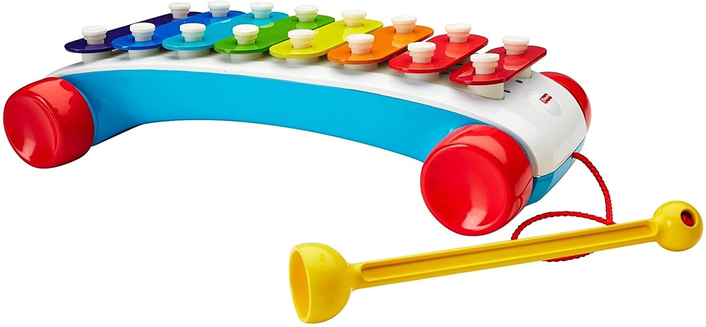 Fisher-Price - Xylophone Classic Musical Instrument Pull Toy