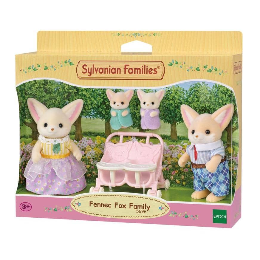 Sylvanian Families - Fennec Fox Family Animal Doll Playset