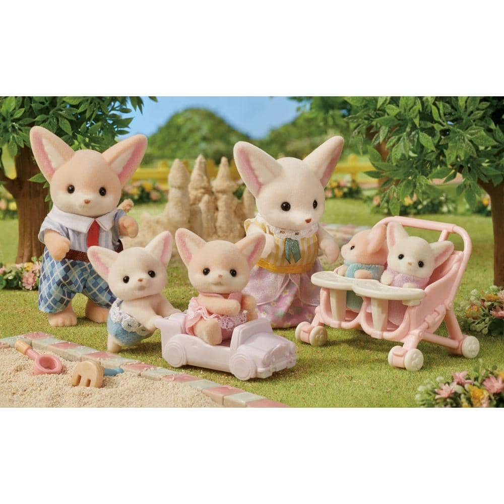 Sylvanian Families - Fennec Fox Family Animal Doll Playset