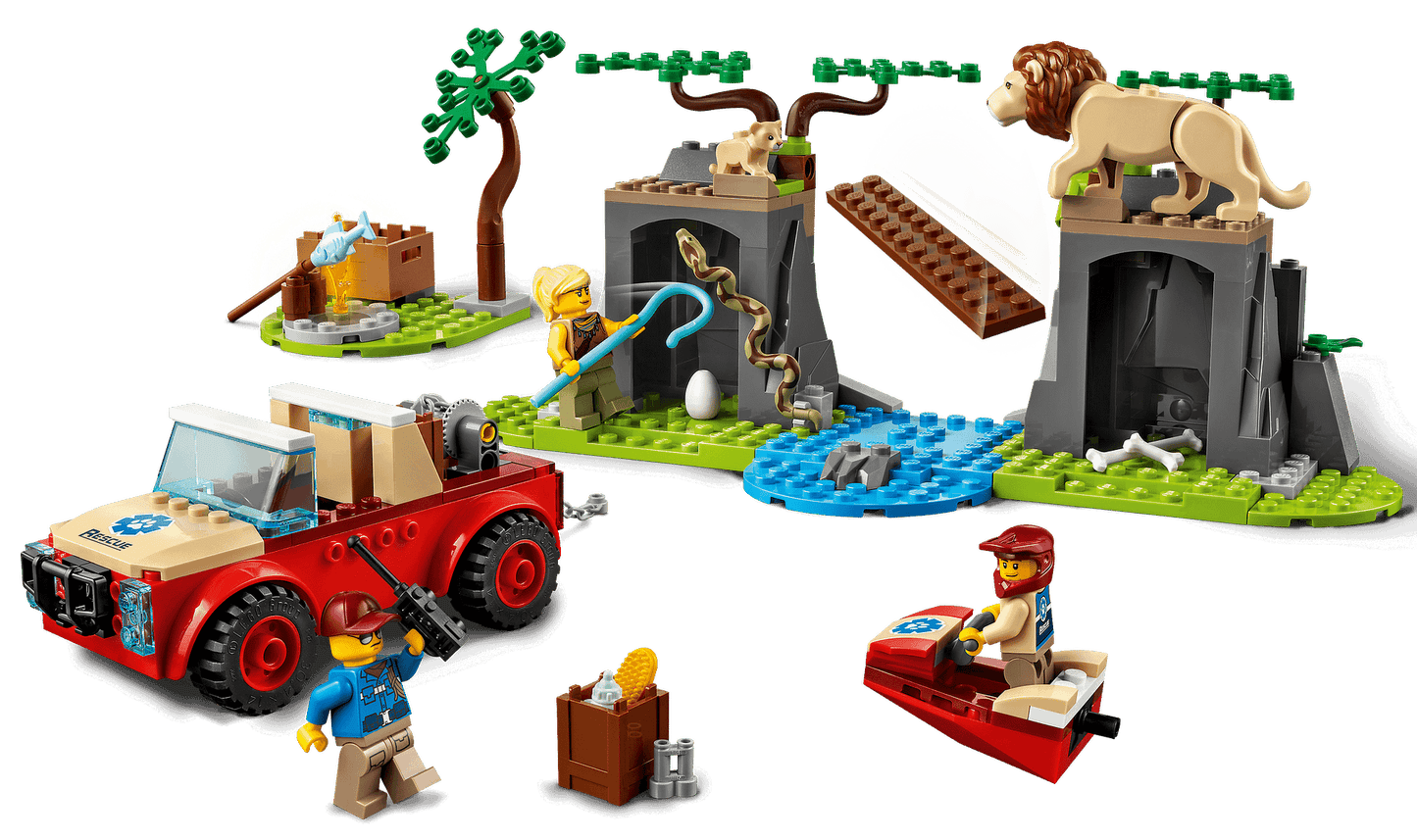 LEGO 60301 Wildlife Rescue Off-Roader - City 4+