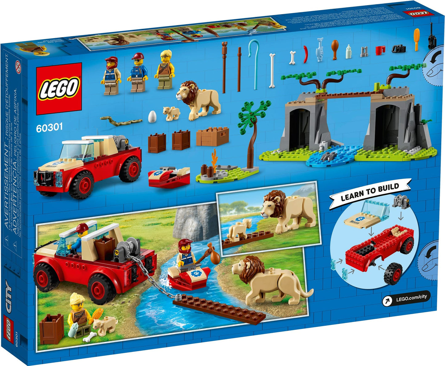 LEGO 60301 Wildlife Rescue Off-Roader - City 4+