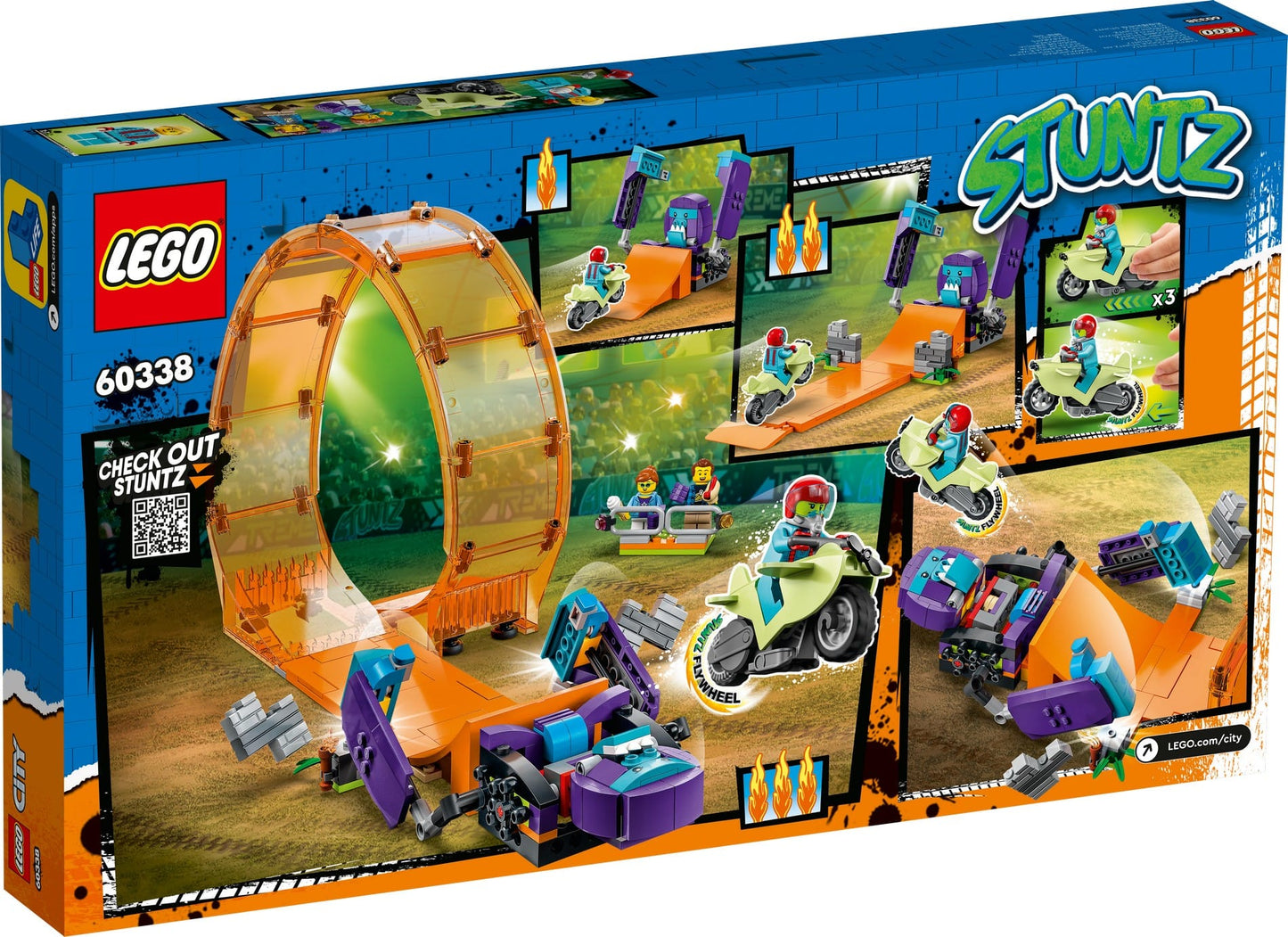 LEGO 60338 Chimpanzee Smash Stunt Loop - City Stuntz