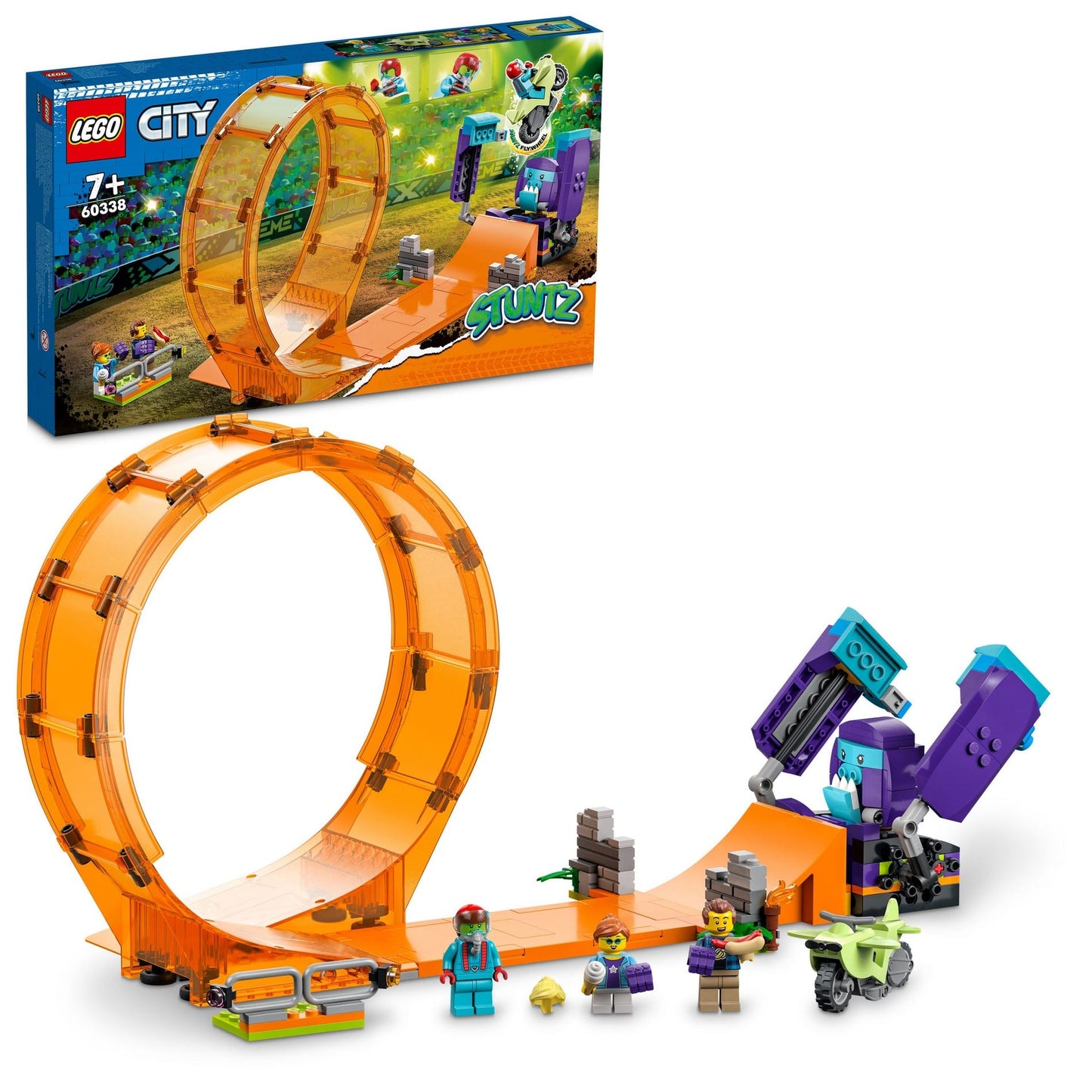 LEGO 60338 Chimpanzee Smash Stunt Loop - City Stuntz