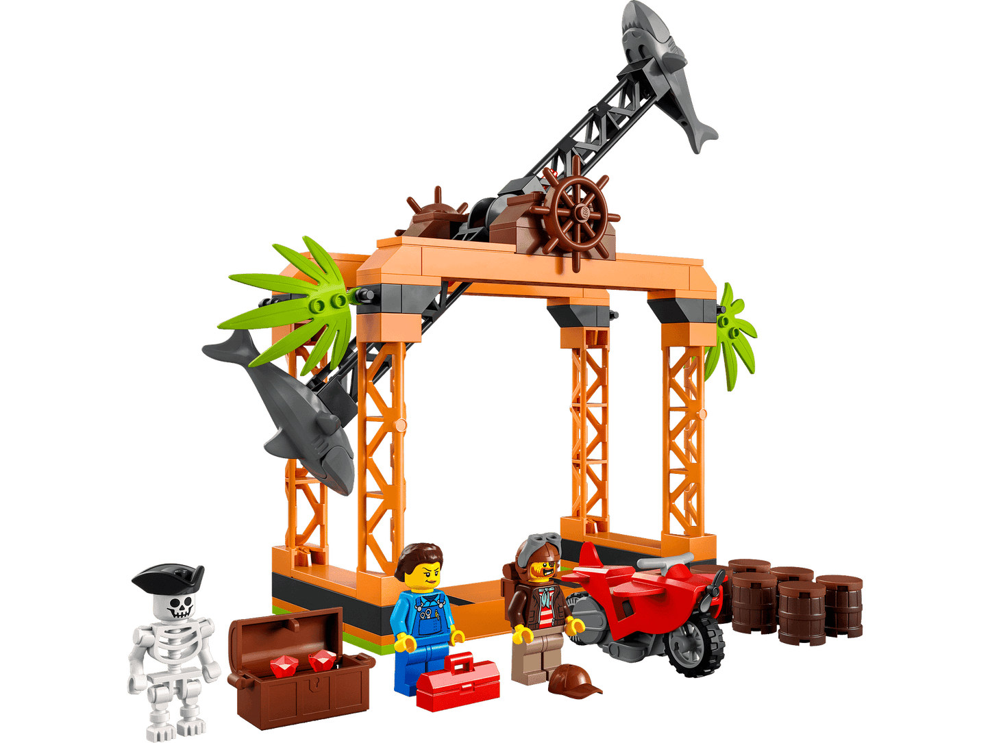 LEGO 60342 The Shark Attack Stunt Challenge - City Stuntz