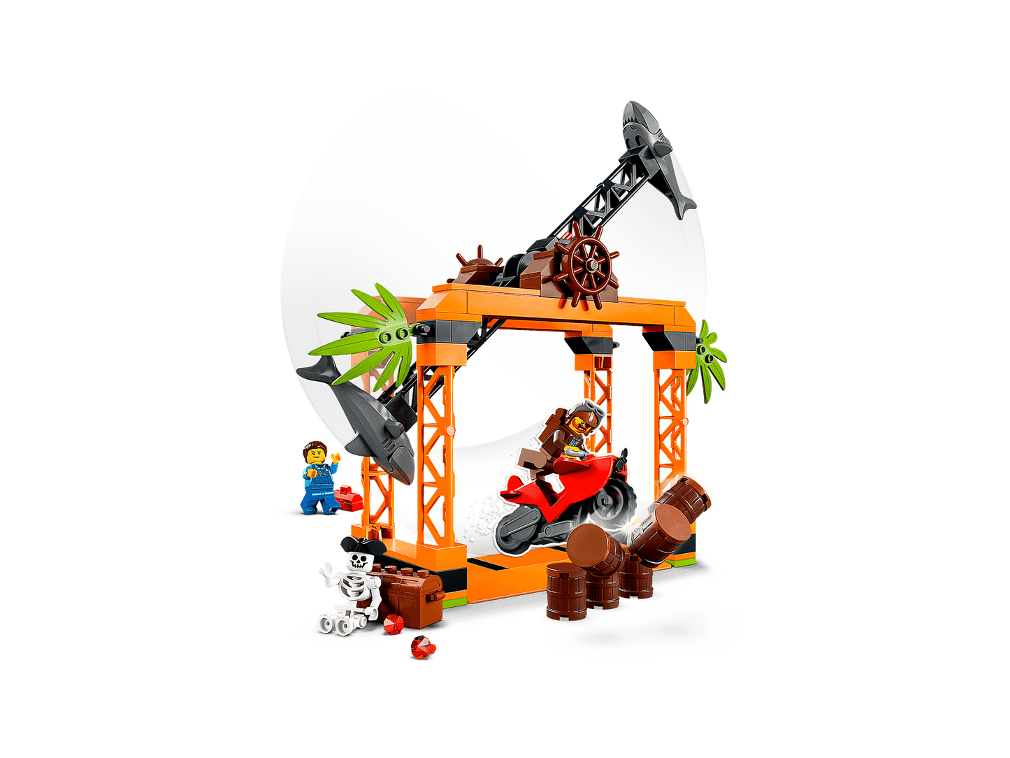 LEGO 60342 The Shark Attack Stunt Challenge - City Stuntz