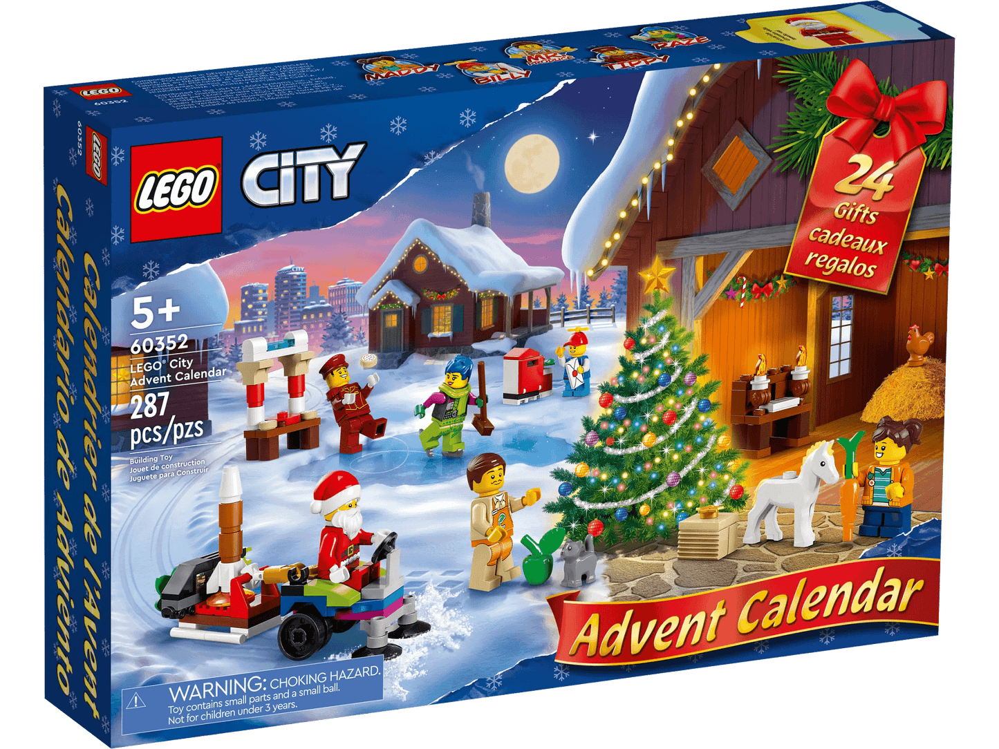 LEGO 60352 City Advent Calendar 2022 - City