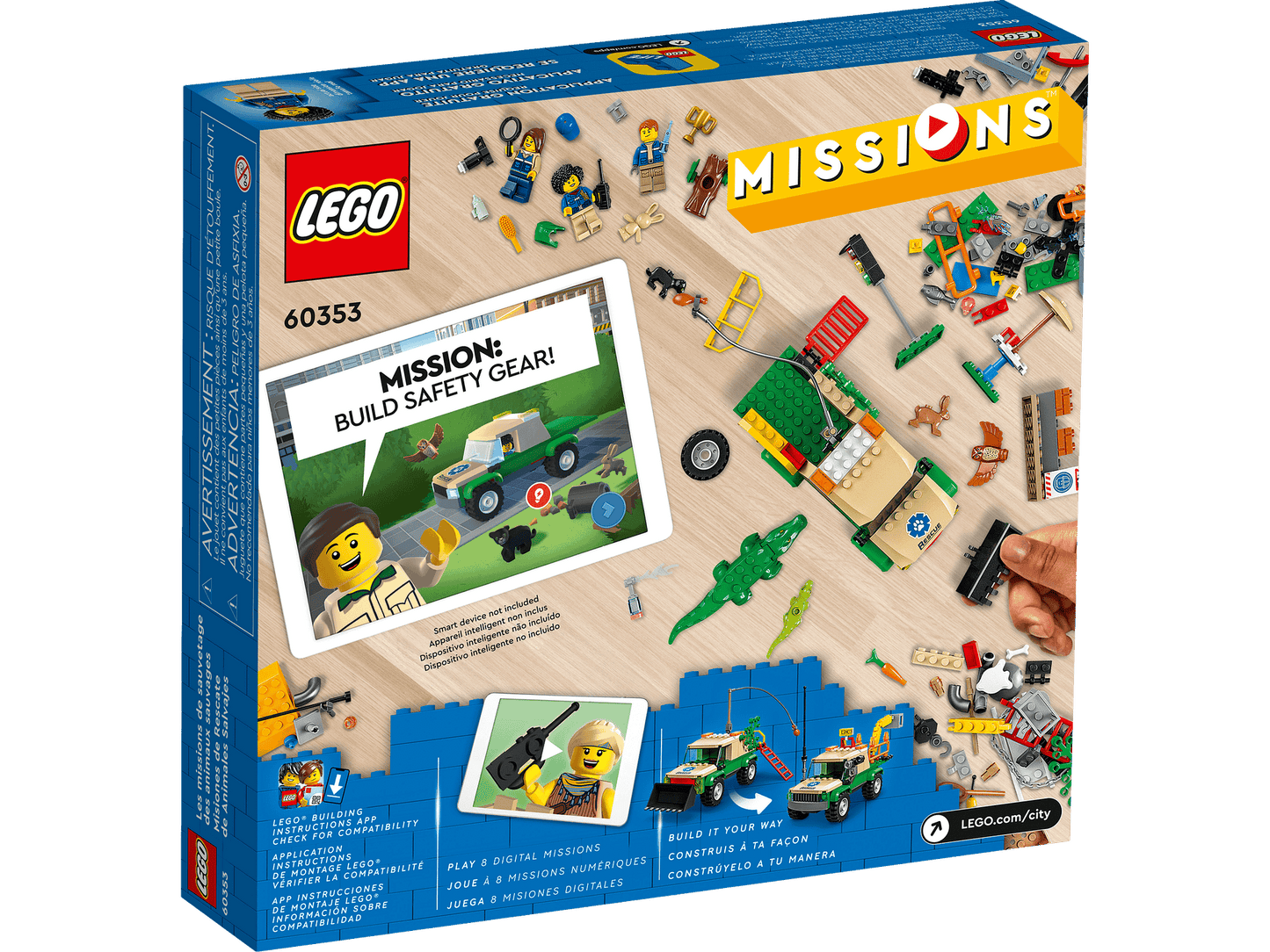 LEGO 60353 Wild Animal Rescue Missions - City