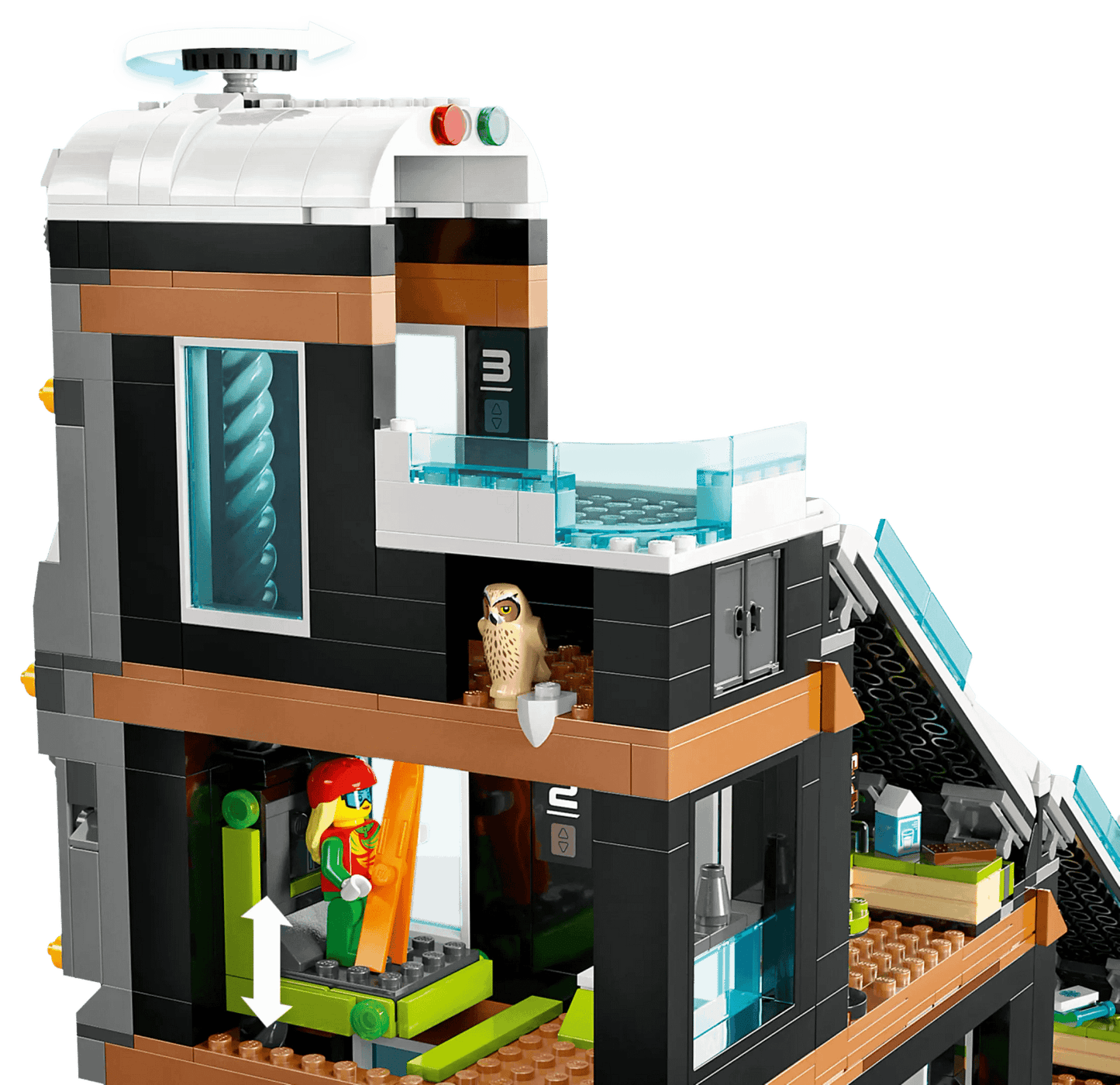 LEGO 60366 Ski and Climbing Center - City