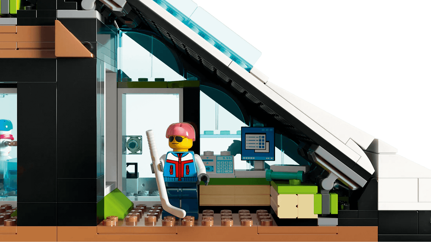 LEGO 60366 Ski and Climbing Center - City
