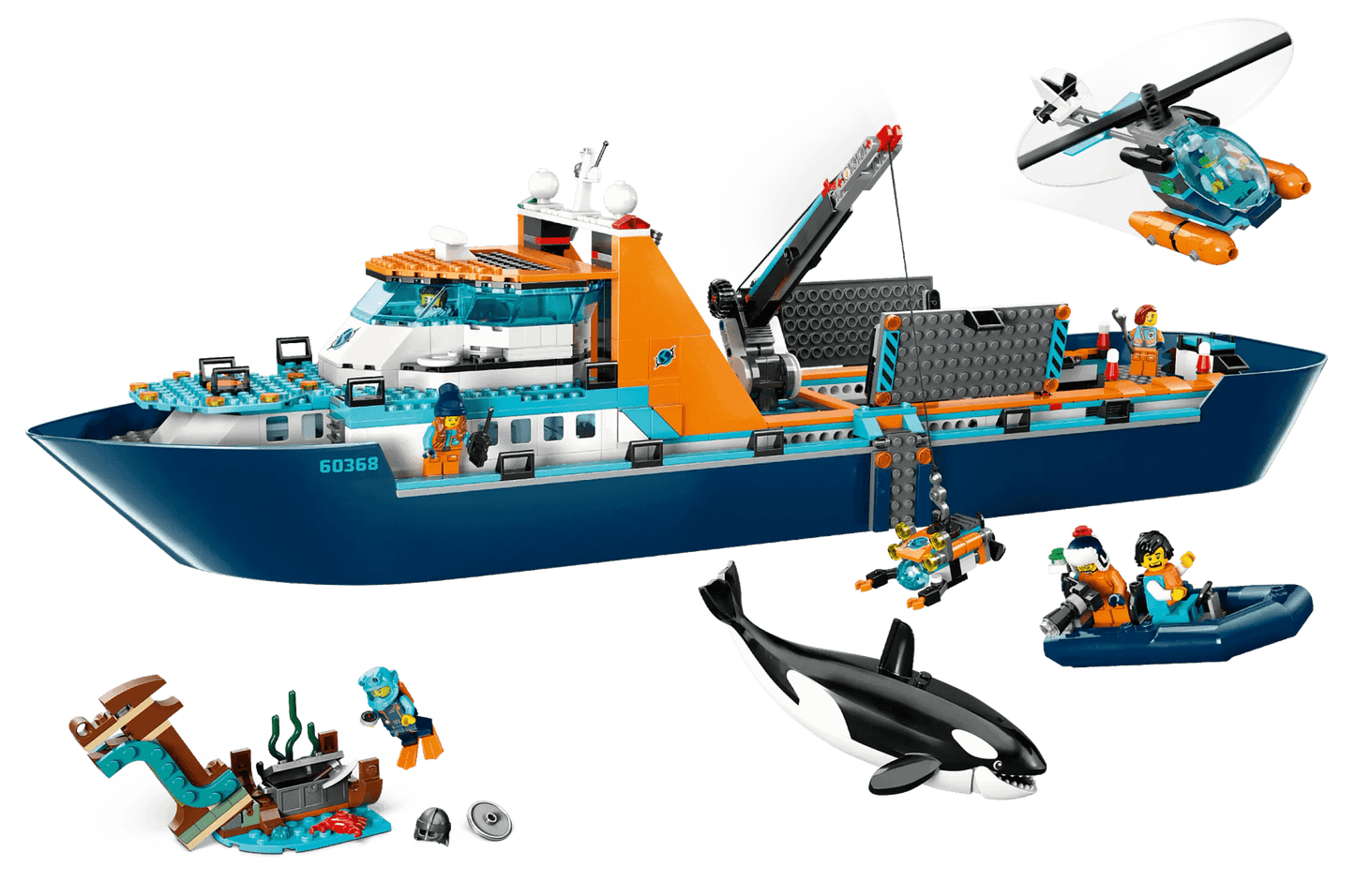 LEGO 60368 Arctic Explorer Ship - City