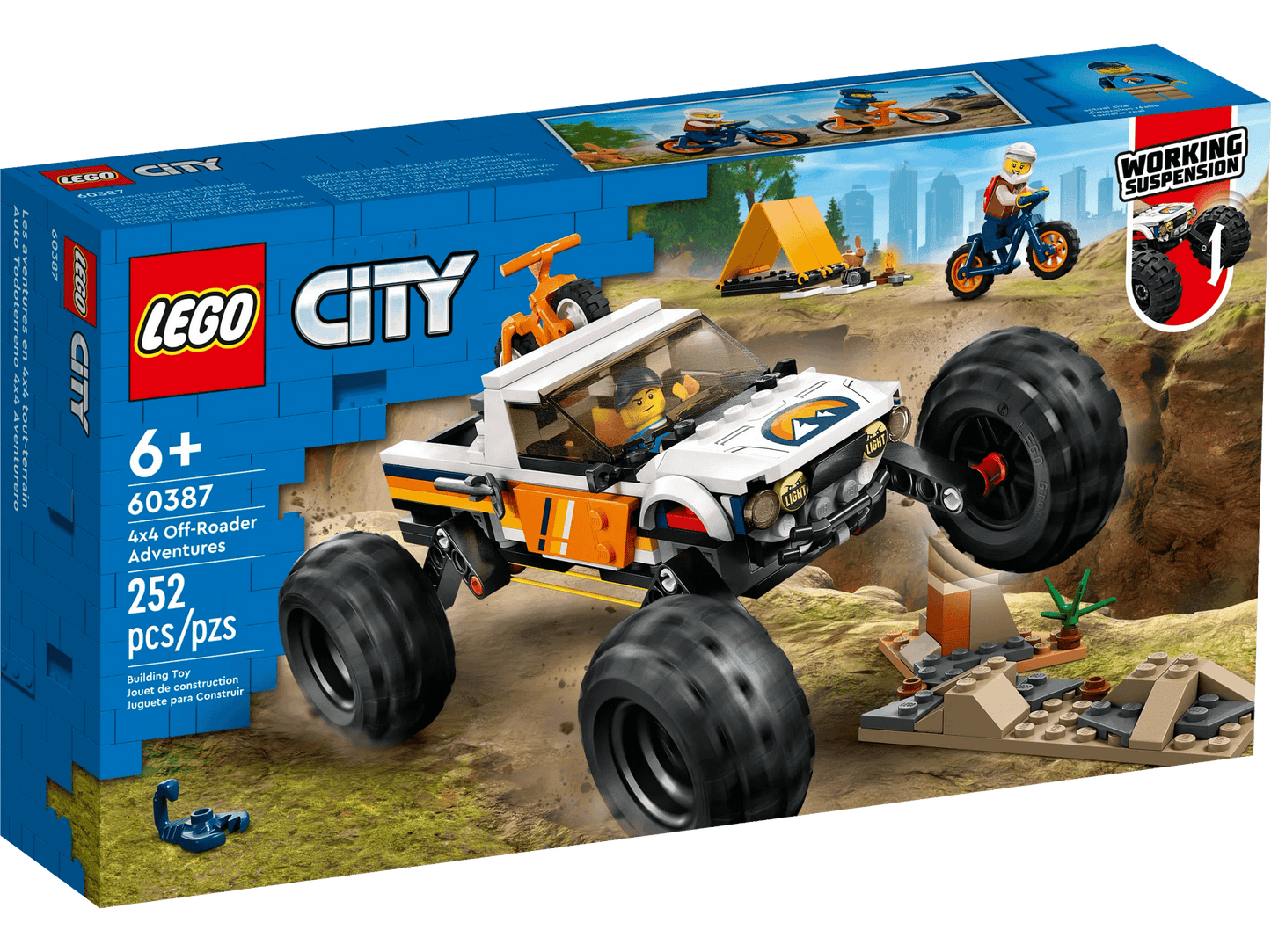 LEGO 60387 4x4 Off-Roader Adventures - City