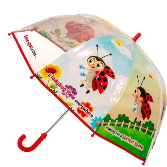 Fun Brellerz - Ladybug Once Upon A Time Kids Dome Umbrella