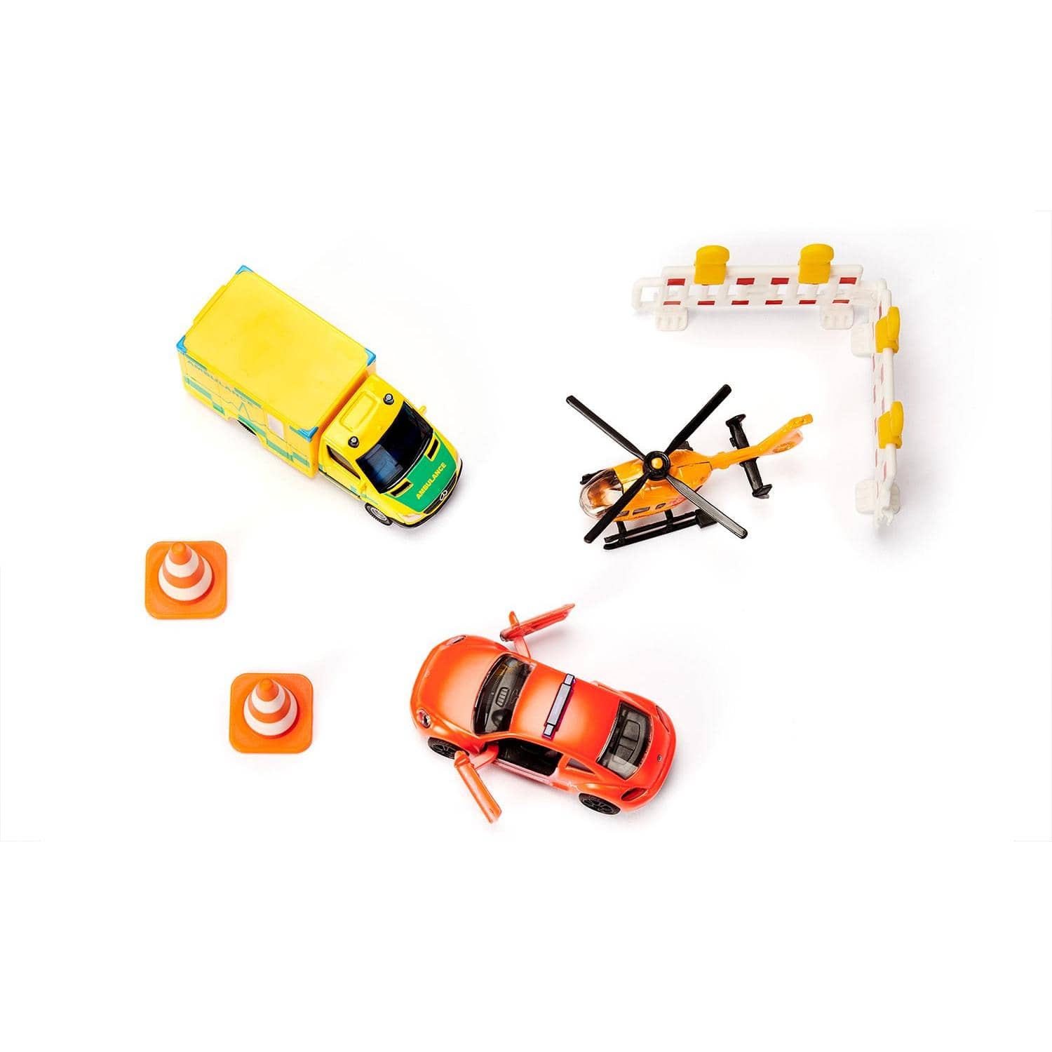 Siku - Emergency Vehicle Rescue Gift Set 3 X Vehicle Playset Includes Accessories