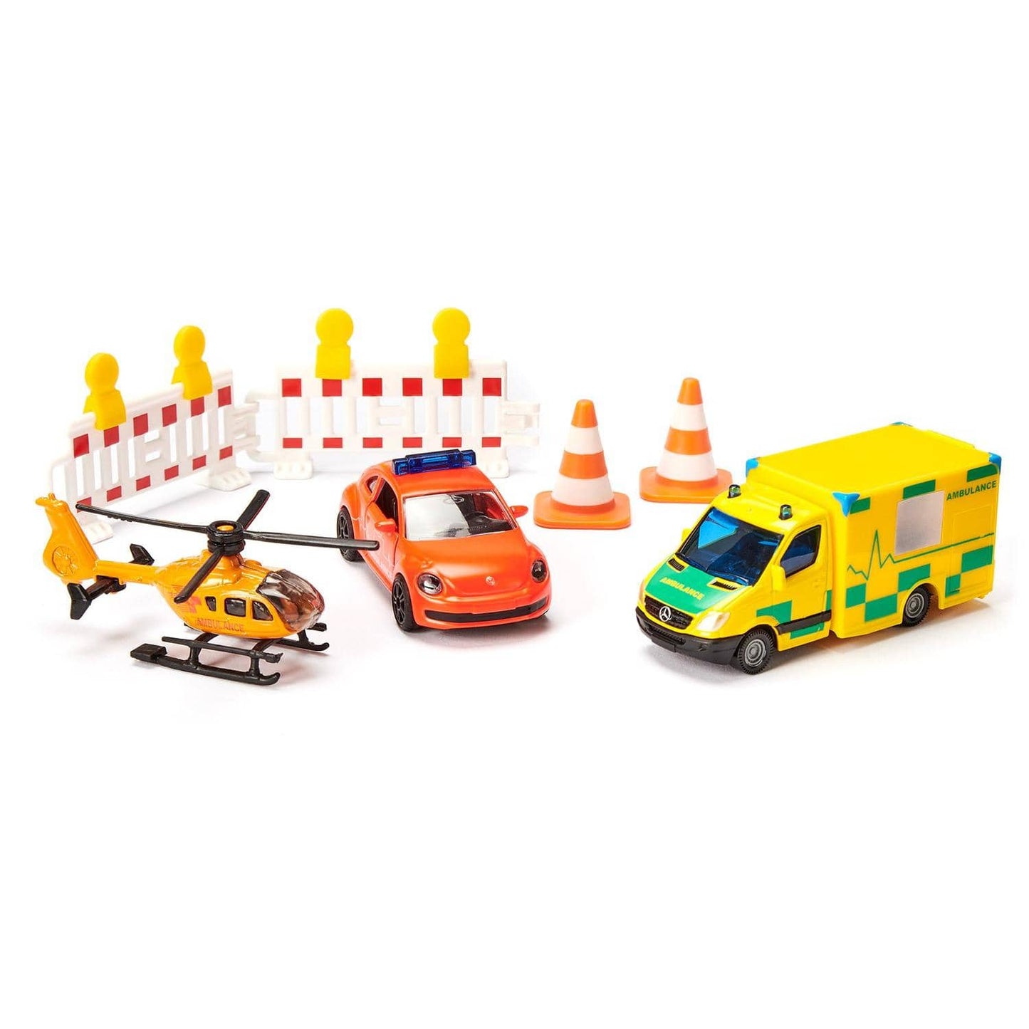 Siku - Emergency Vehicle Rescue Gift Set 3 X Vehicle Playset Includes Accessories