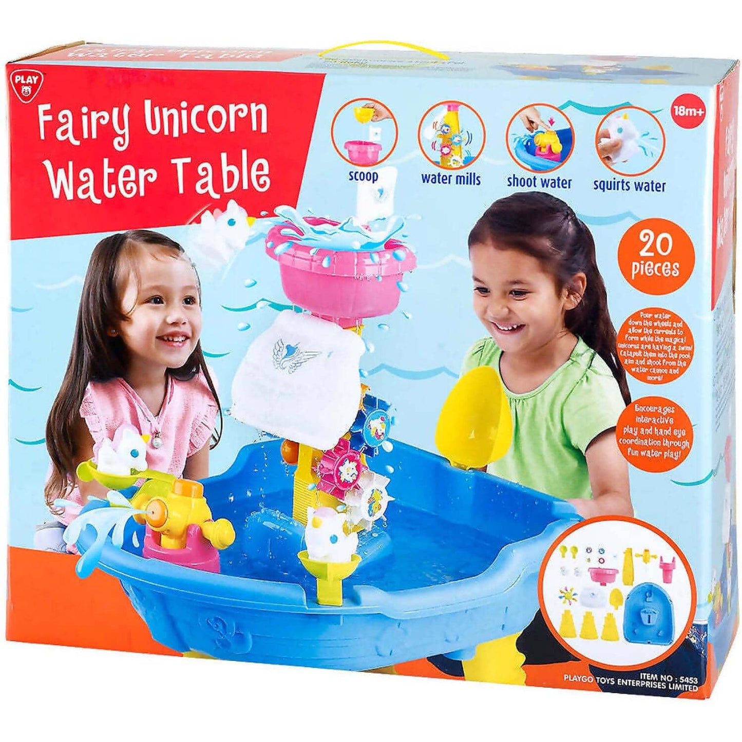 Playgo Toys Ent. Ltd - Fairy Unicorn Water Table