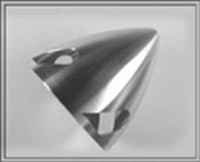 3' STANDARD  4-BLADE TRU TURN  ALUMINIUM SPINNER TT3004B  4-BLADE