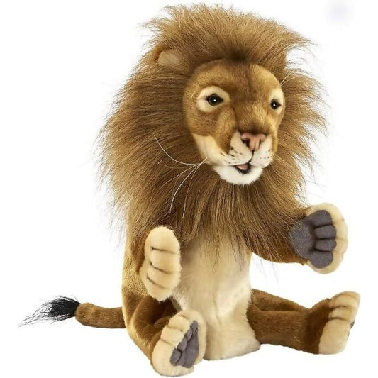 Hansa - Lion Hand Puppet 28cm Plush