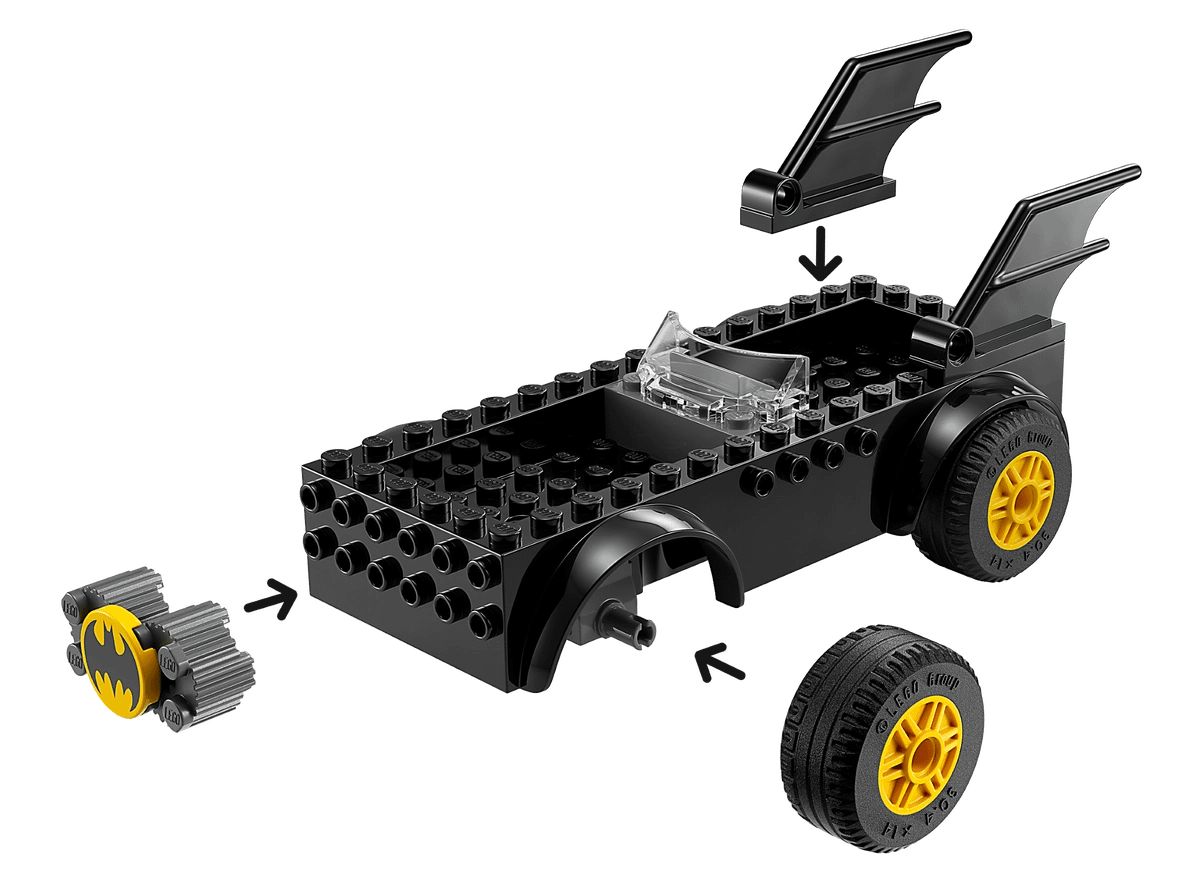 LEGO 76264 Batmobile Pursuit: Batman vs. The Joker - DC Super Heroes 4+