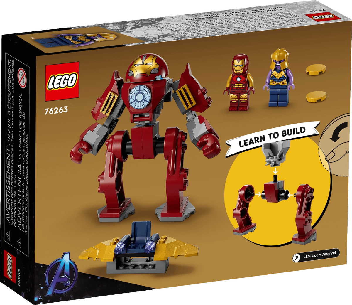 LEGO 76263 Iron Man Hulkbuster vs. Thanos - Marvel Super Heroes