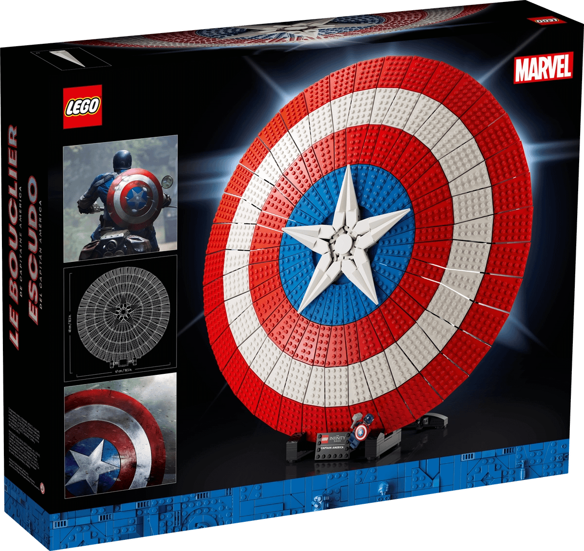 LEGO 76262 Captain America's Shield - Marvel Super Heroes