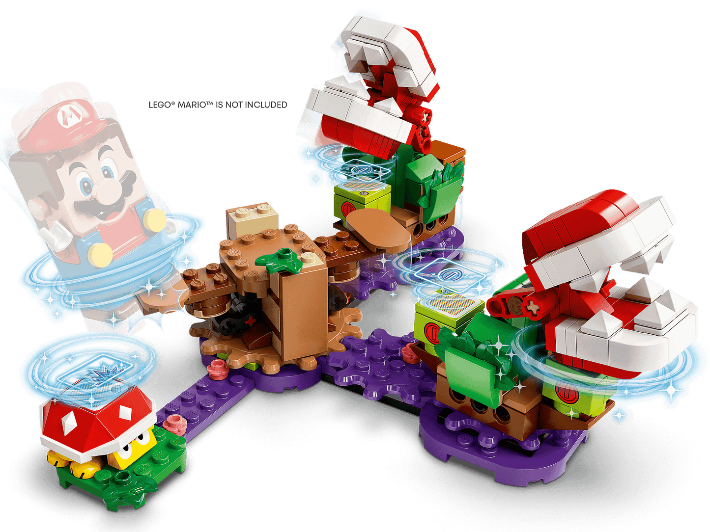 LEGO 71382 Piranha Plant Puzzling Challenge Expansion Set  - Super Mario