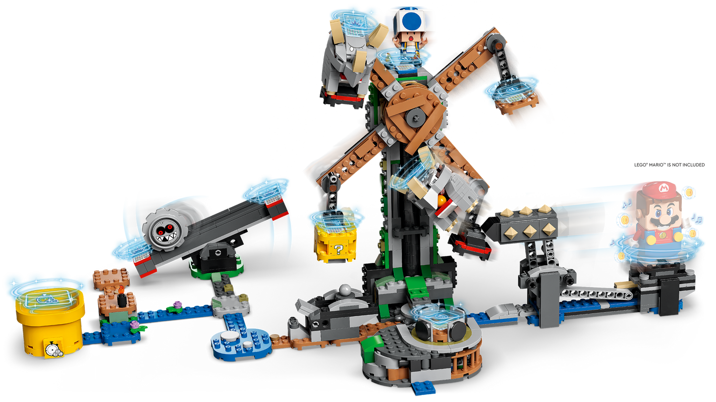 LEGO 71390 Reznor Knockdown Expansion Set - Super Mario