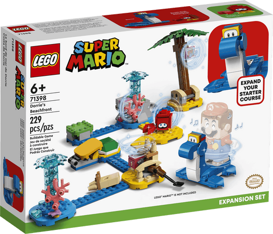 LEGO 71398 Dorrie’s Beachfront Expansion Set - Super Mario