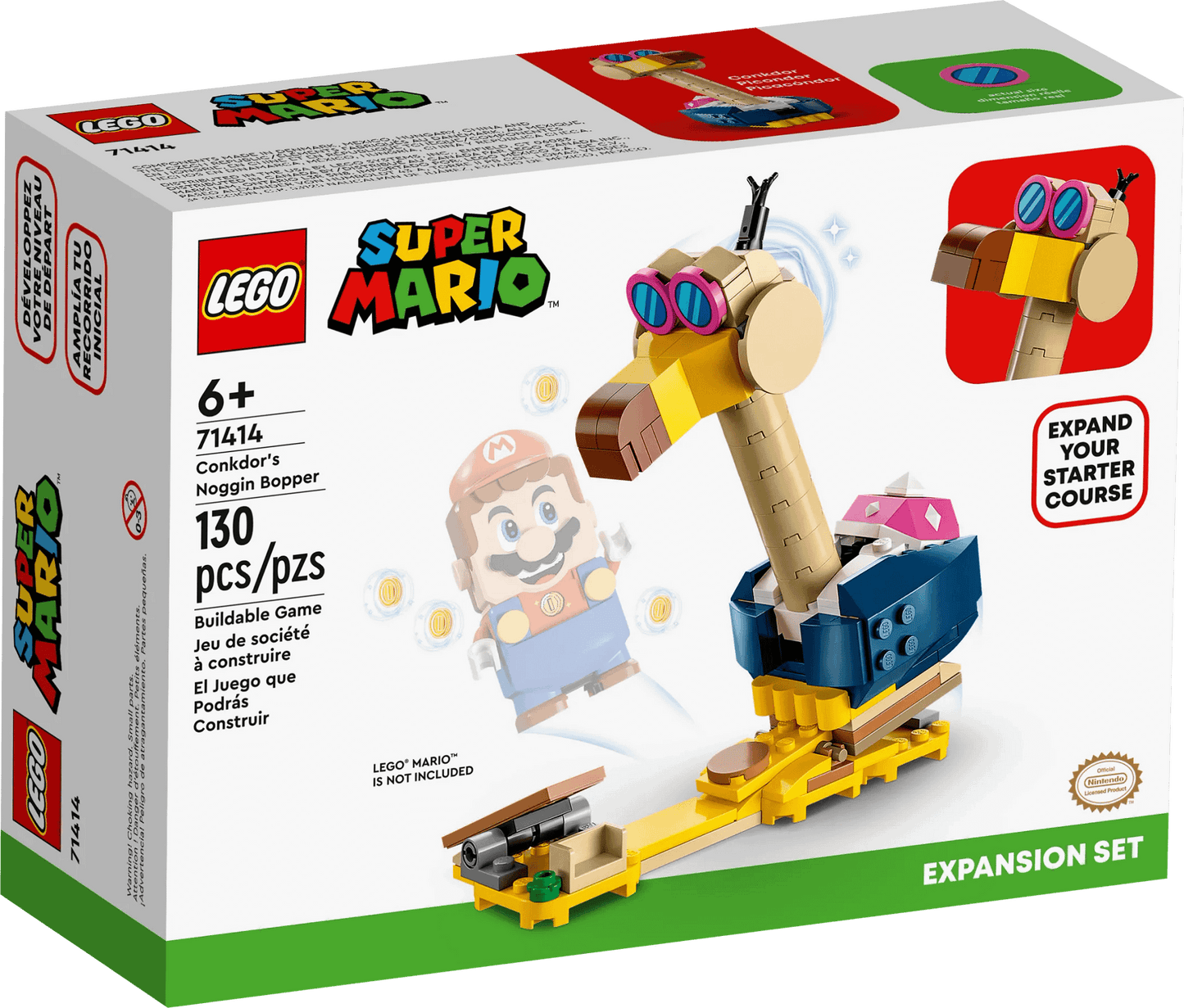 LEGO 71414 Conkdor's Noggin Bopper Expansion Set - Super Mario