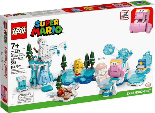 LEGO 71417 Fliprus Snow Adventure Expansion Set - Super Mario