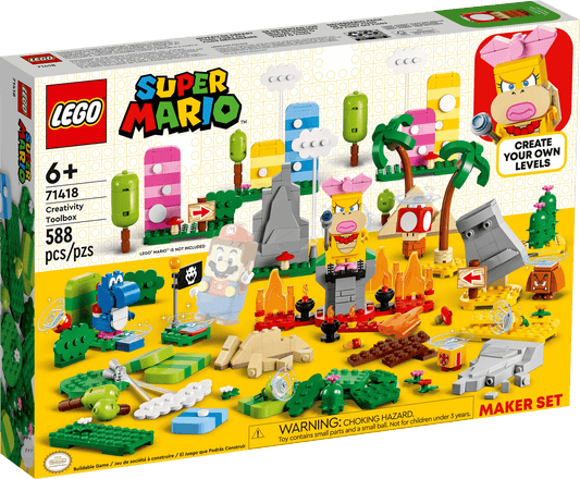 LEGO 71418 Creativity Toolbox Maker Set - Super Mario