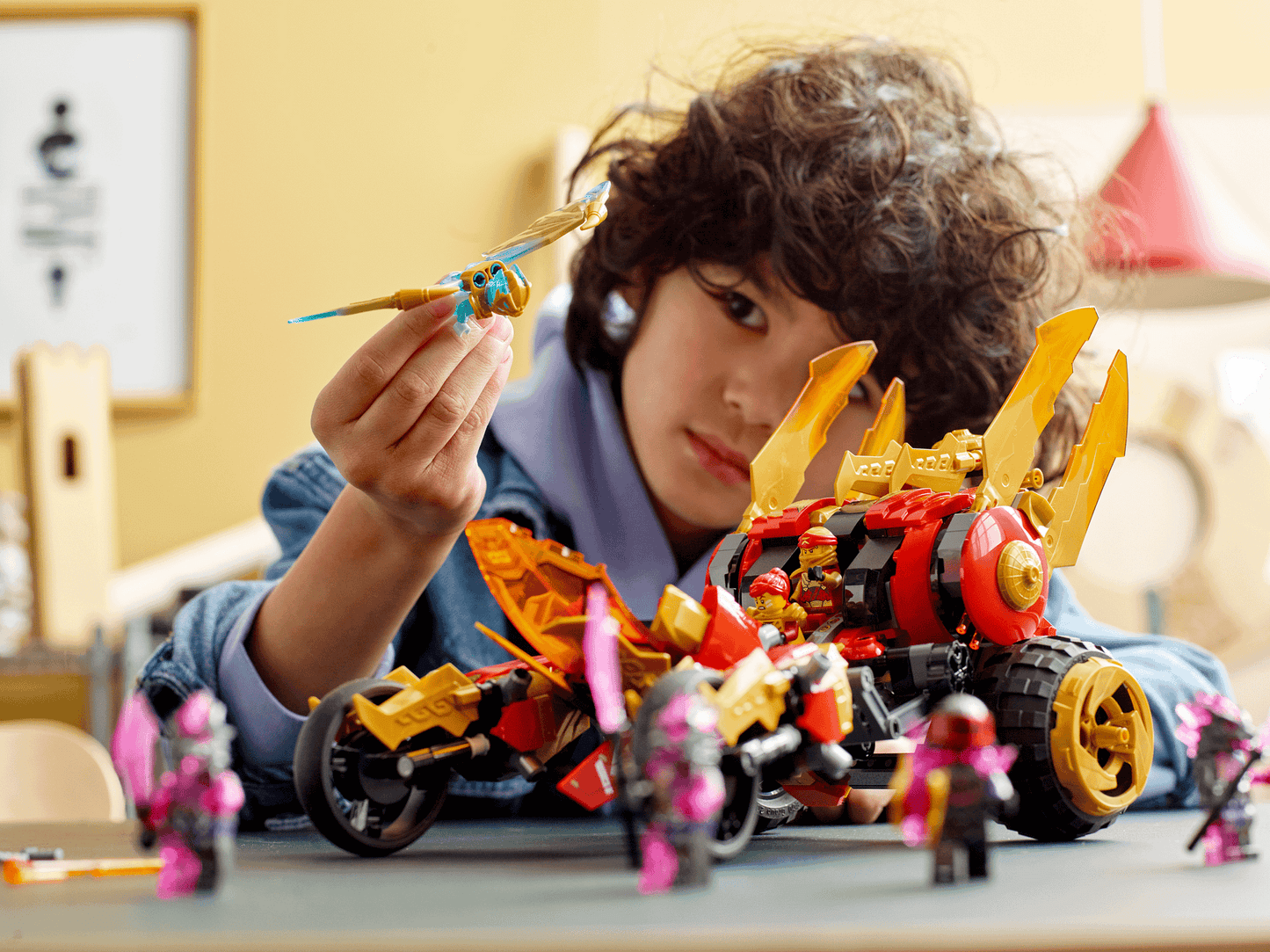 LEGO 71773 Kai’s Golden Dragon Raider - Ninjago