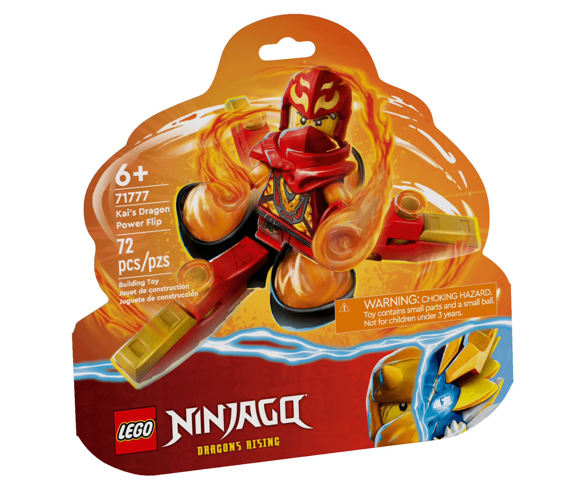 LEGO 71777 Kai s Dragon Power Spinjitzu Flip - Ninjago