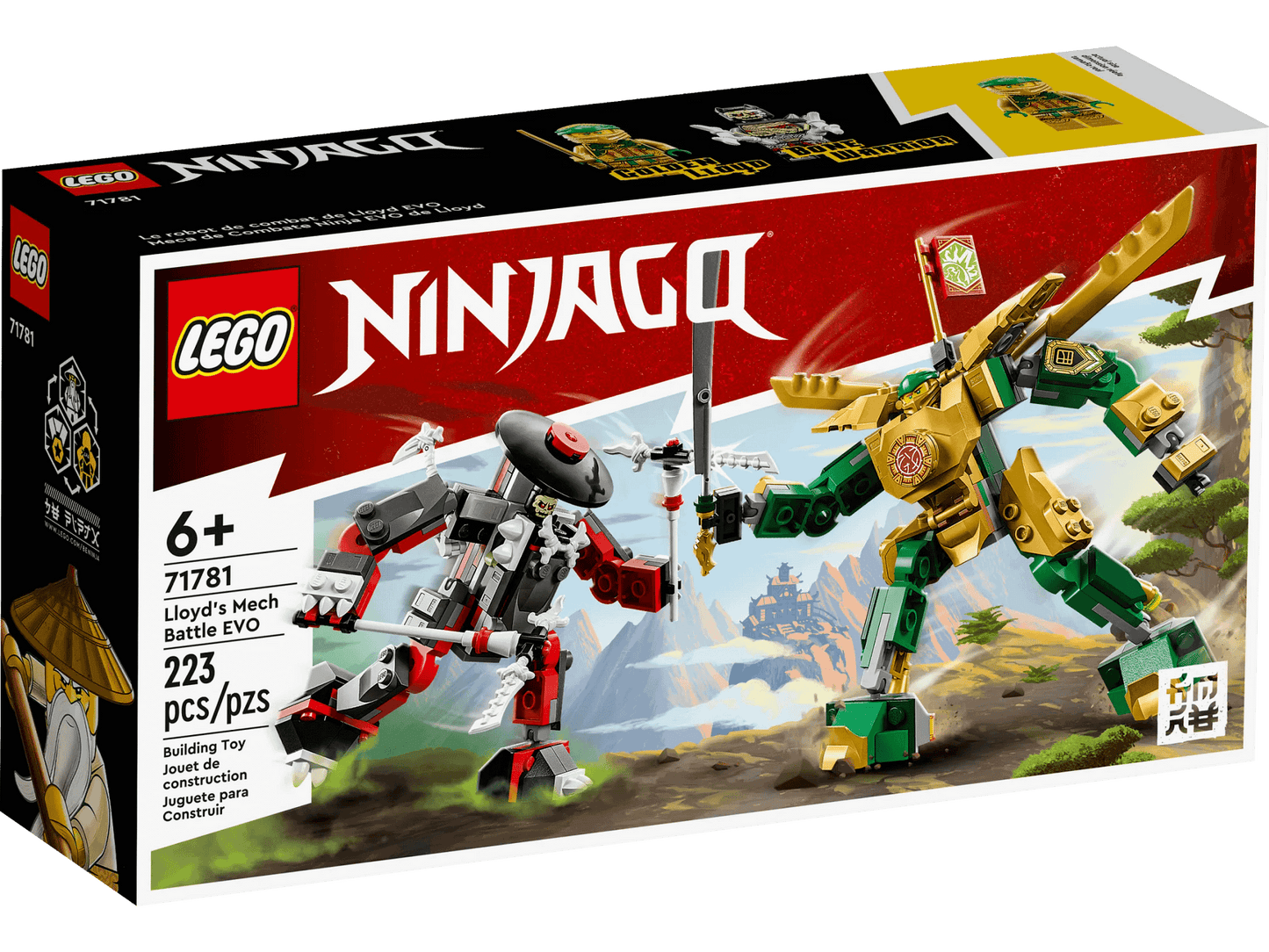 LEGO 71781 Lloyd's Mech Battle EVO - Ninjago