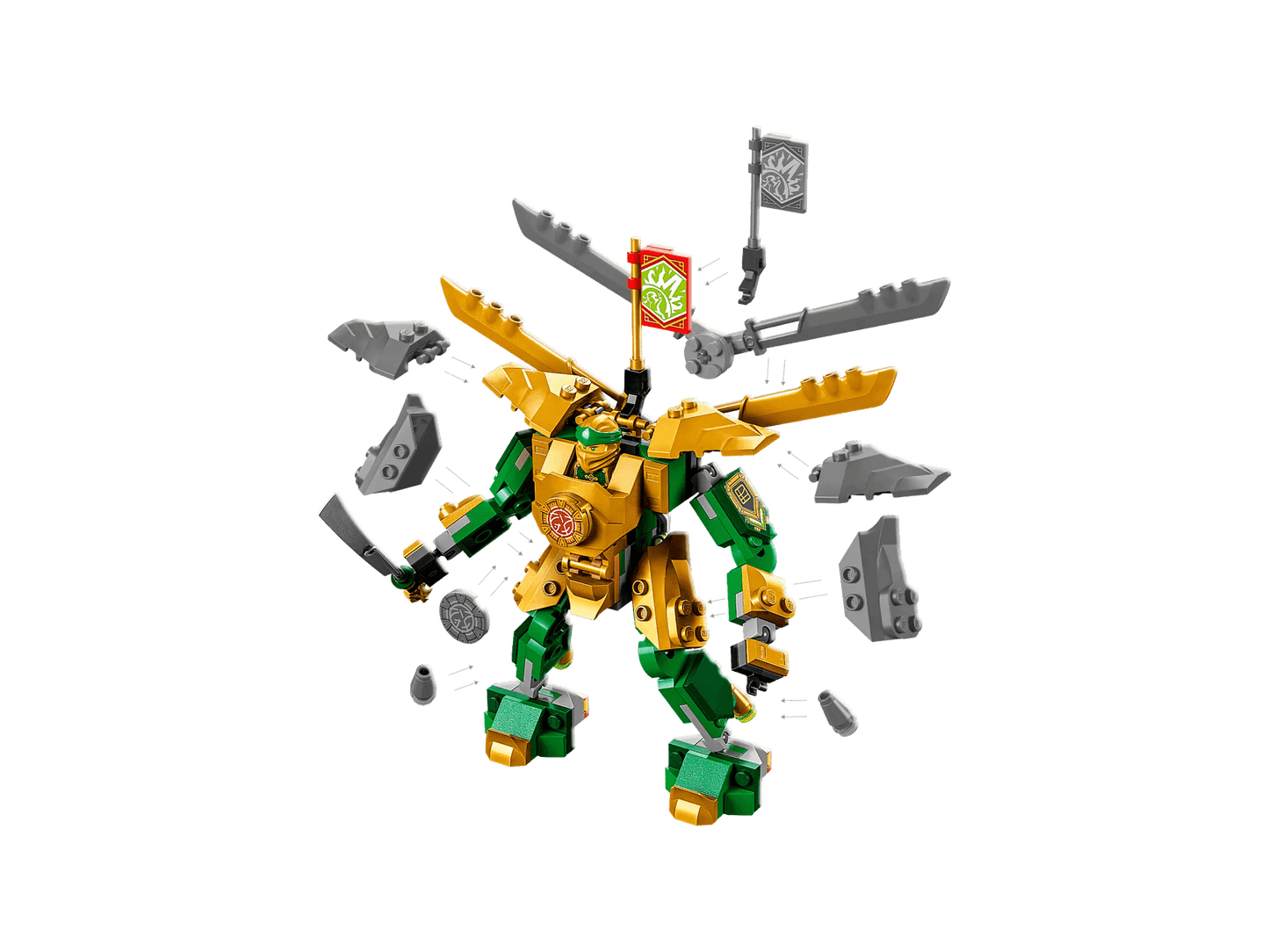 LEGO 71781 Lloyd's Mech Battle EVO - Ninjago