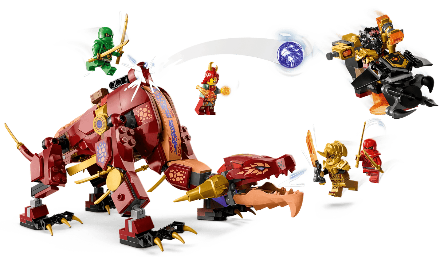LEGO 71793 Heatwave Transforming Lava Dragon - Ninjago