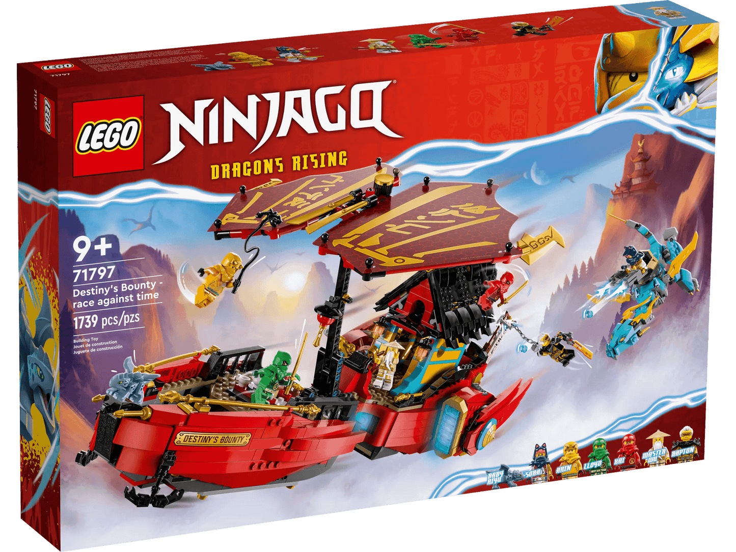 LEGO 71797 Destiny’s Bounty - race against time - Ninjago