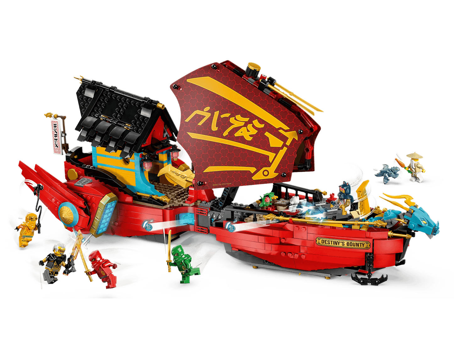 LEGO 71797 Destiny’s Bounty - race against time - Ninjago