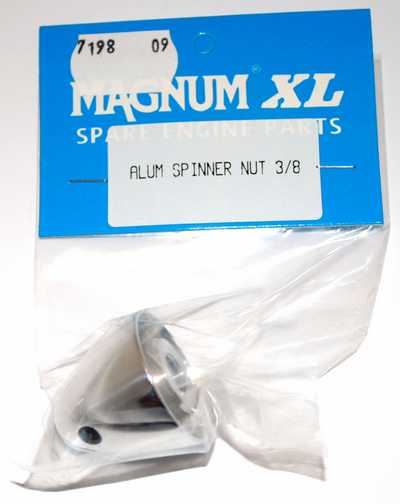 ALUMINUM DOME NUT 3/8'