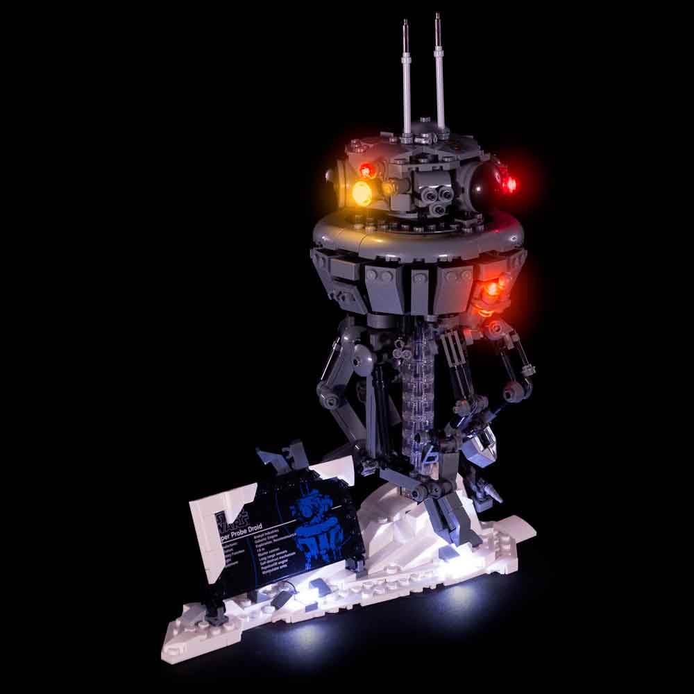 Light My Bricks - LIGHT KIT for LEGO Imperial probe Droid 75306