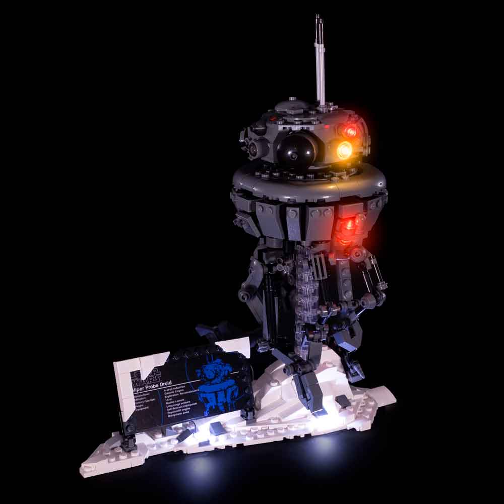 Light My Bricks - LIGHT KIT for LEGO Imperial probe Droid 75306