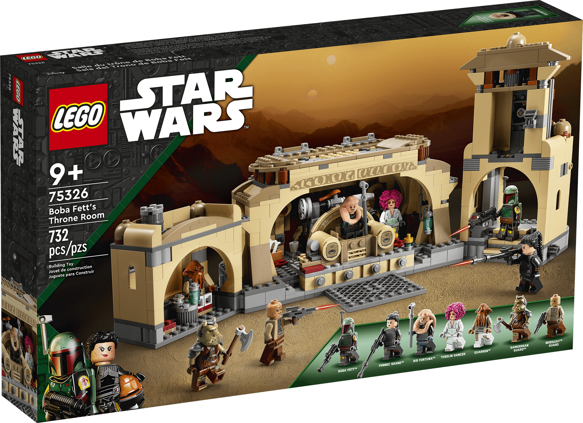 LEGO 75326 Boba Fett's Throne Room - Star Wars
