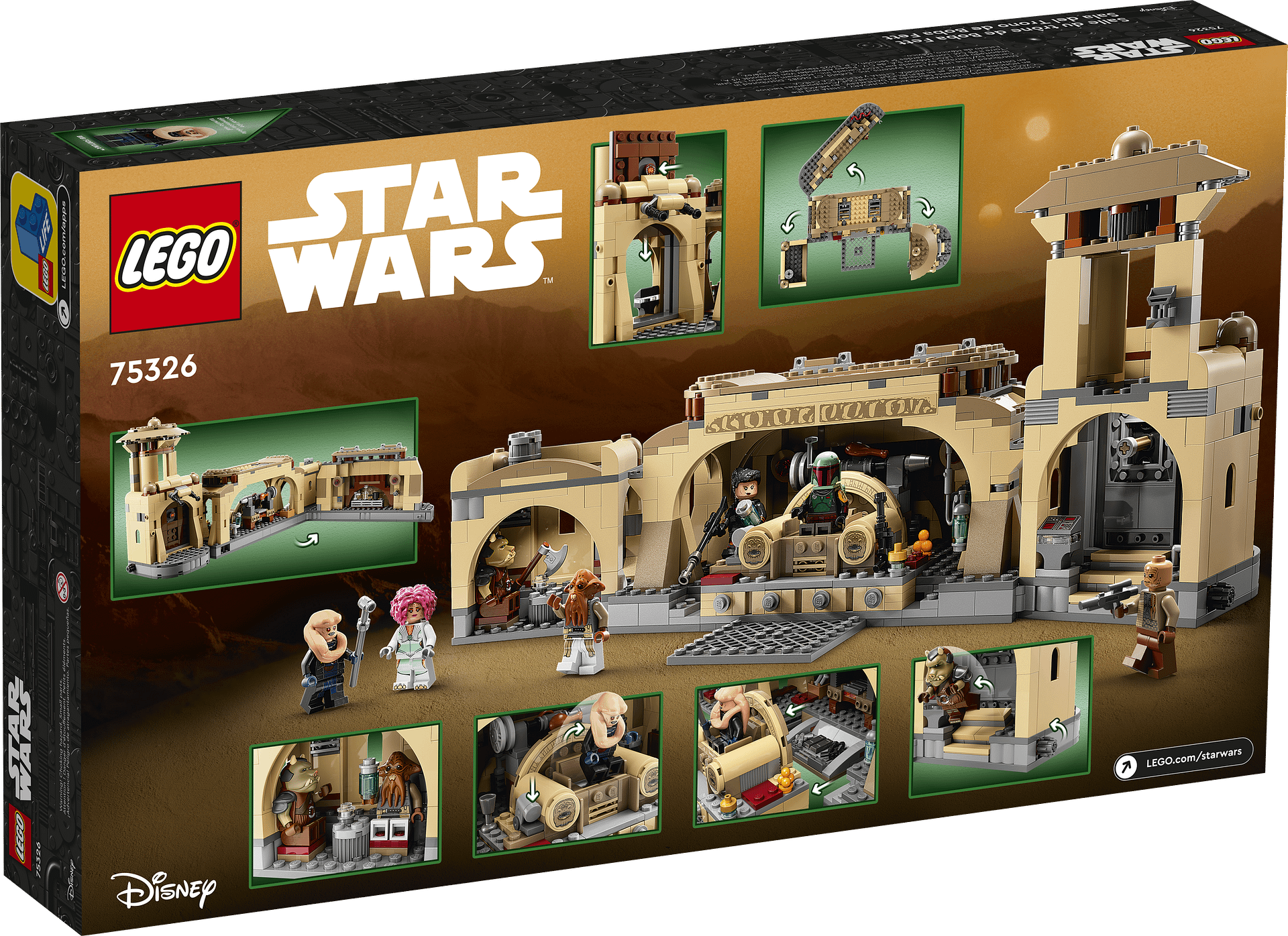 LEGO 75326 Boba Fett's Throne Room - Star Wars