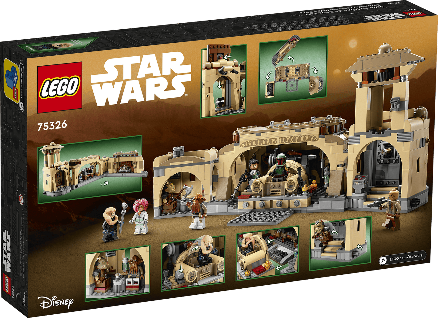 LEGO 75326 Boba Fett's Throne Room - Star Wars