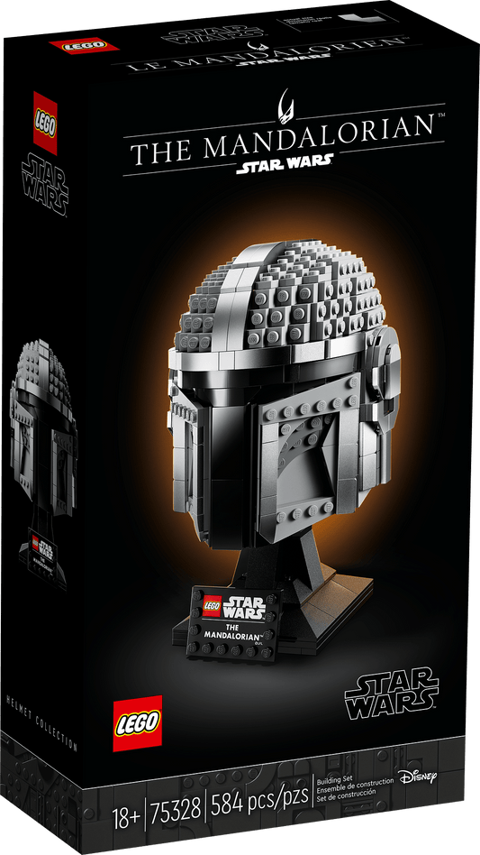 LEGO 75328 The Mandalorian™ Helmet - Star Wars