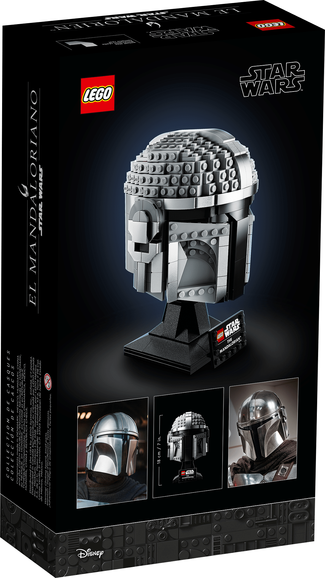 LEGO 75328 The Mandalorian Helmet - Star Wars