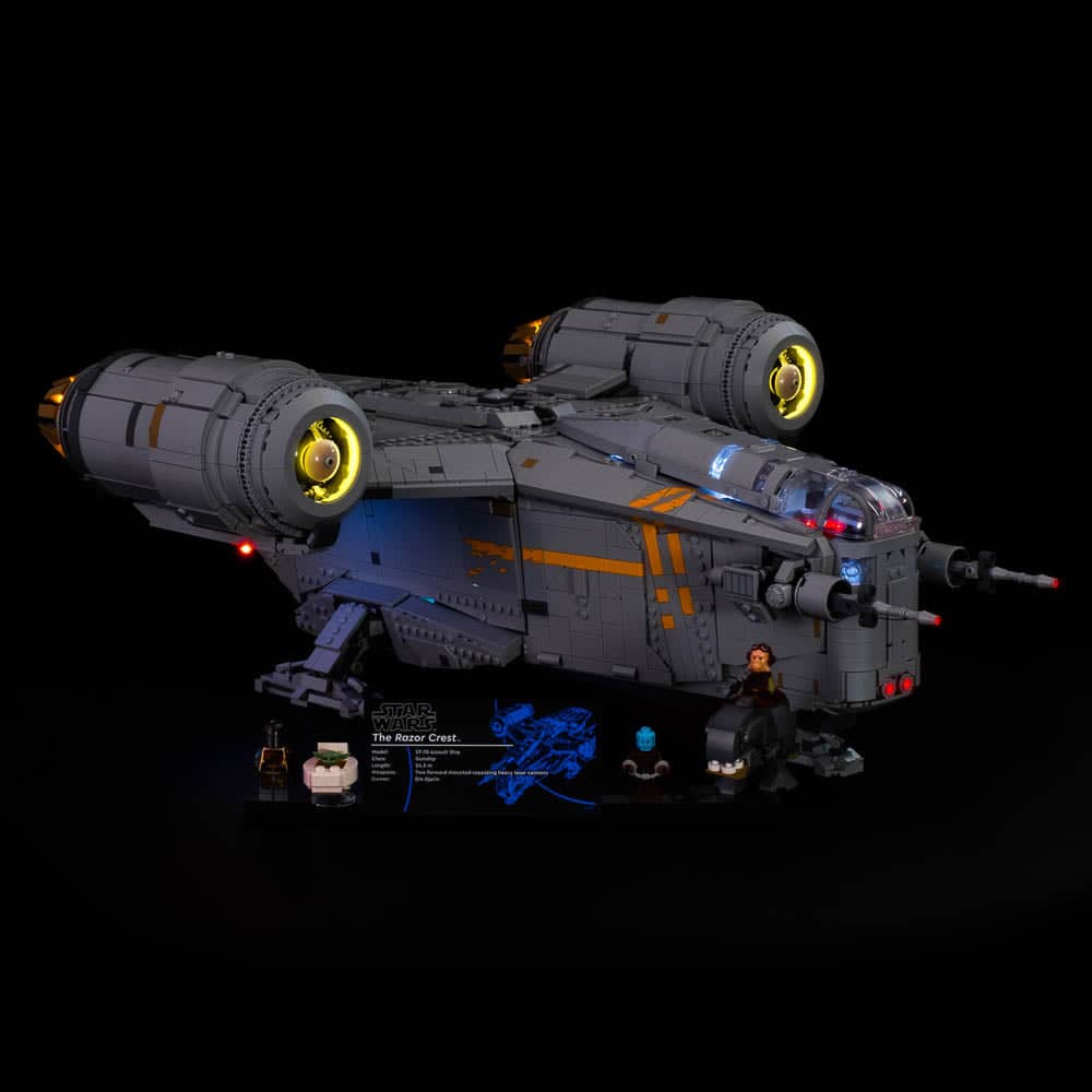 Light My Bricks - LIGHT KIT for LEGO UCS Razor Crest 75331