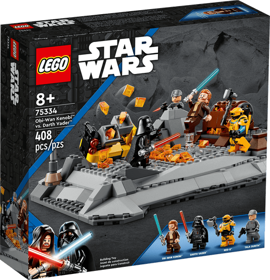 LEGO 75334 Obi-Wan Kenobi vs. Darth Vader - Star Wars