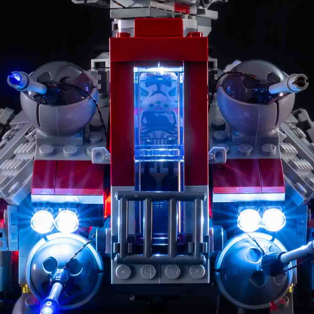 Light My Bricks - LIGHT KIT for  LEGO AT-TE Walker 75337 - Light My Bricks